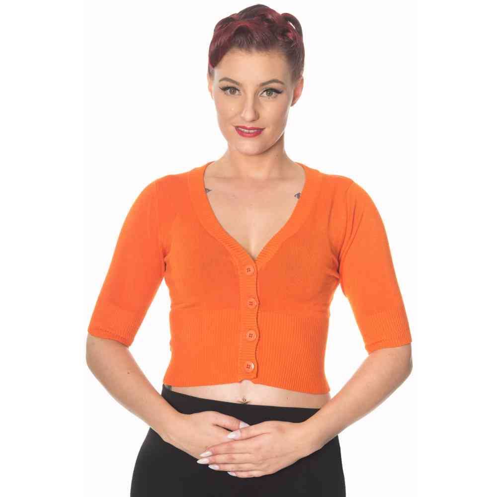 Dancing Days - Sweet Dreamer Cardigan - Orange Product image
